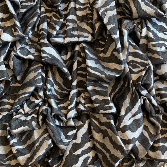 Zebra Print Ruffle Dress - Picture 6 of 6